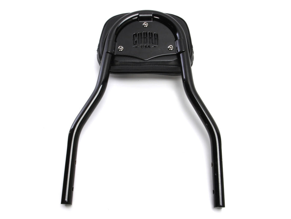 Short Quick Detachable Sissy Bar Kit - Black. Fits Sportster 2004-2021