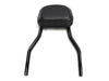 Short Quick Detachable Sissy Bar Kit - Black. Fits Sportster 2004-2021
