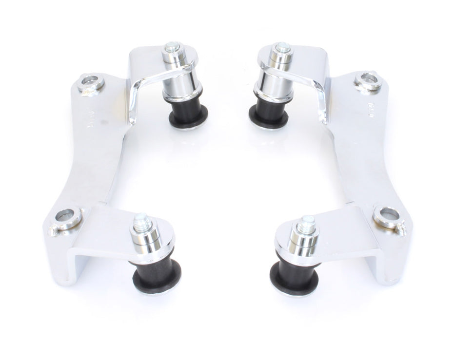 Quick Detachable Sissy Bar Mount Kit - Chrome. Fits Touring 2014up.
