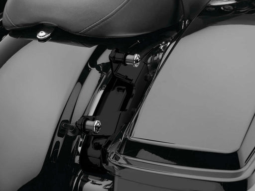 Quick Detachable Sissy Bar Mount Kit - Black. Fits Touring 2014up.