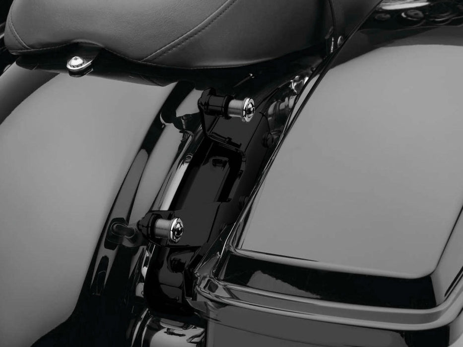 Quick Detachable Sissy Bar Mount Kit - Black. Fits Touring 2014up.