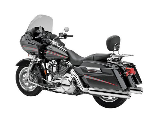 True Dual Headers - Chrome. Fits Touring 1995-2008.