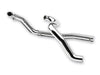 True Dual Headers - Chrome. Fits Touring 1995-2008.