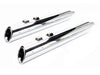 4in. 909 Uppercut Slip-On Mufflers - Chrome with Stainless Steel Tips. Fits Touring 1995-2016 & Trike 2017-2020.