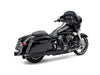 4-1/2in. Gen 2 Neighbor Hater Slip-On Mufflers - Black with Black End Caps. Fits Touring 2017up.