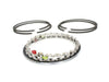+.020in. Oversize Cast Piston Rings. Fits 74ci/1200cc Big Twin 1948-1980.