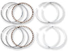 Standard Size Piston Rings. Fits 95ci & 103ci Twin Cam 1999-2017.