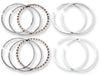 +.010in. Oversize Piston Rings. Fits 95ci & 103ci Twin Cam 1999-2017.