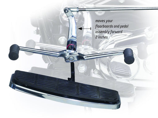 2in. Forward Control Extension Kit. Fits FL Softail 2000-2017.