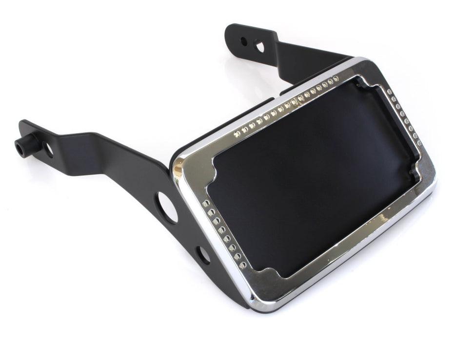 Tail Tidy Fender Eliminator Kit - Chrome with Run, Turn, Brake and Number Plate Lights. Fits Dyna Street Bob 2013-2017 and Dyna Low Rider 'S' 2016-2017.