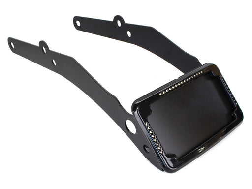 Tail Tidy Fender Eliminator Kit - Black with Run, Turn, Brake and Number Plate Lights. Fits Softail Slim 2012-2017.