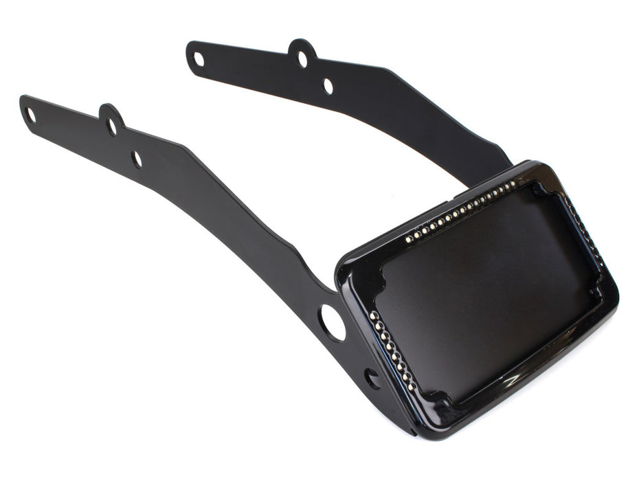 Tail Tidy Fender Eliminator Kit - Black with Run, Turn, Brake and Number Plate Lights. Fits Softail Slim 2012-2017.