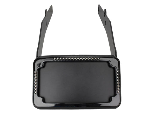 Tail Tidy Fender Eliminator Kit - Black with Run, Turn, Brake and Number Plate Lights. Fits Softail Slim 2012-2017.