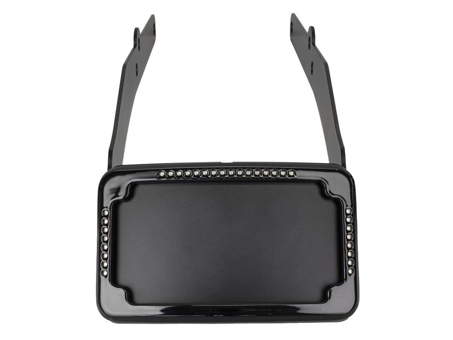 Tail Tidy Fender Eliminator Kit - Black with Run, Turn, Brake and Number Plate Lights. Fits Softail Slim 2012-2017.