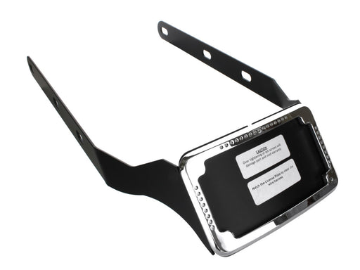 Tail Tidy Fender Eliminator Kit - Chrome with Run, Turn, Brake and Number Plate Lights. Fits Softail Breakout 2018up.