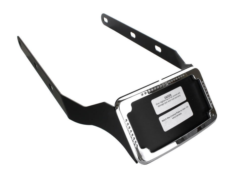 Tail Tidy Fender Eliminator Kit - Chrome with Run, Turn, Brake and Number Plate Lights. Fits Softail Breakout 2018up.