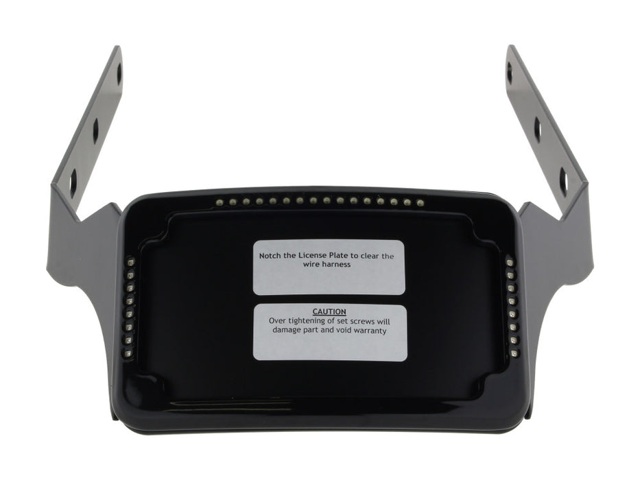 Tail Tidy Fender Eliminator Kit - Black with Run, Turn, Brake and Number Plate Lights. Fits Softail Breakout 2018up.