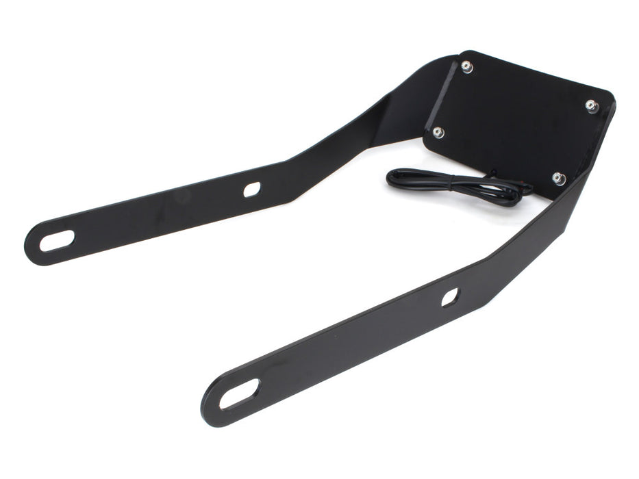 Tail Tidy Fender Eliminator Kit - Black with Run, Turn, Brake and Number Plate Lights. Fits Softail Sport Glide 2018-2024