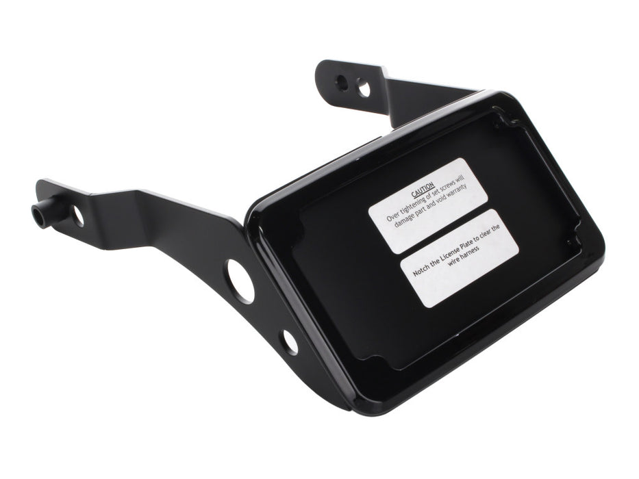 Tail Tidy Fender Eliminator Kit - Black with Number Plate Light Only. Fits Dyna Street Bob 2013-2017 and Dyna Low Rider 'S' 2016-2017.