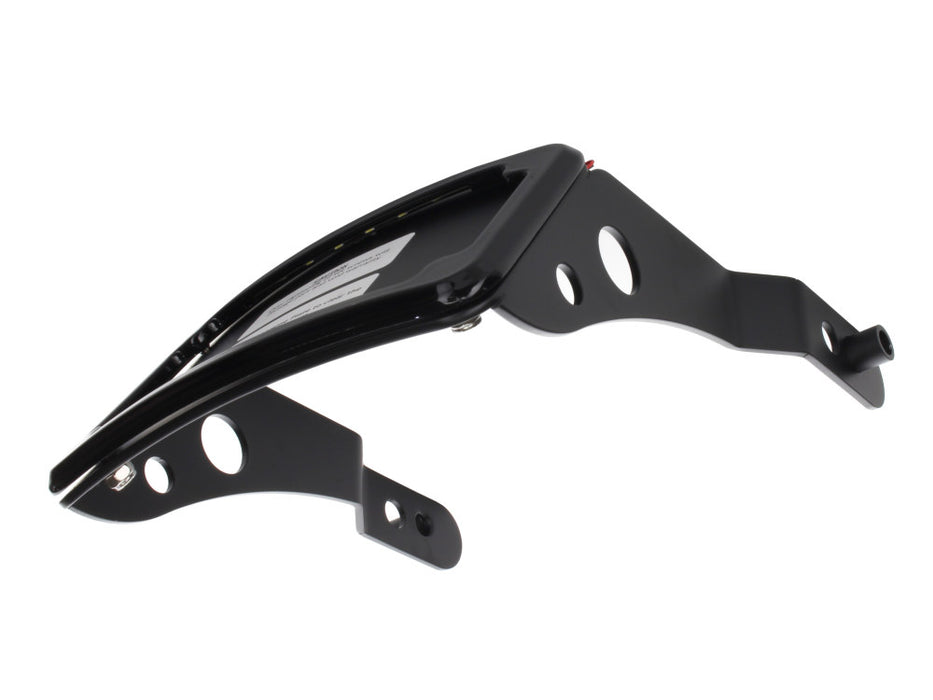 Tail Tidy Fender Eliminator Kit - Black with Number Plate Light Only. Fits Dyna Street Bob 2013-2017 and Dyna Low Rider 'S' 2016-2017.