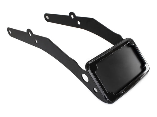 Tail Tidy Fender Eliminator Kit - Black with Number Plate Light Only. Fits Softail Slim 2012-2017.