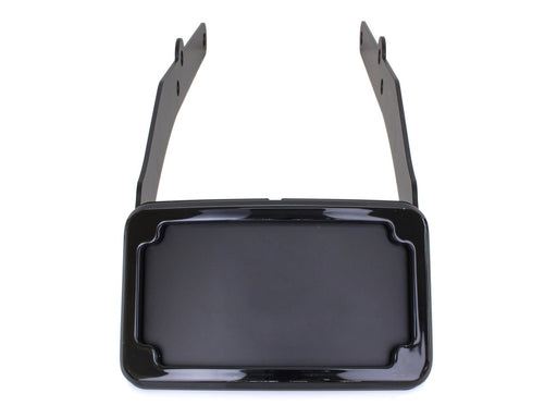 Tail Tidy Fender Eliminator Kit - Black with Number Plate Light Only. Fits Softail Slim 2012-2017.