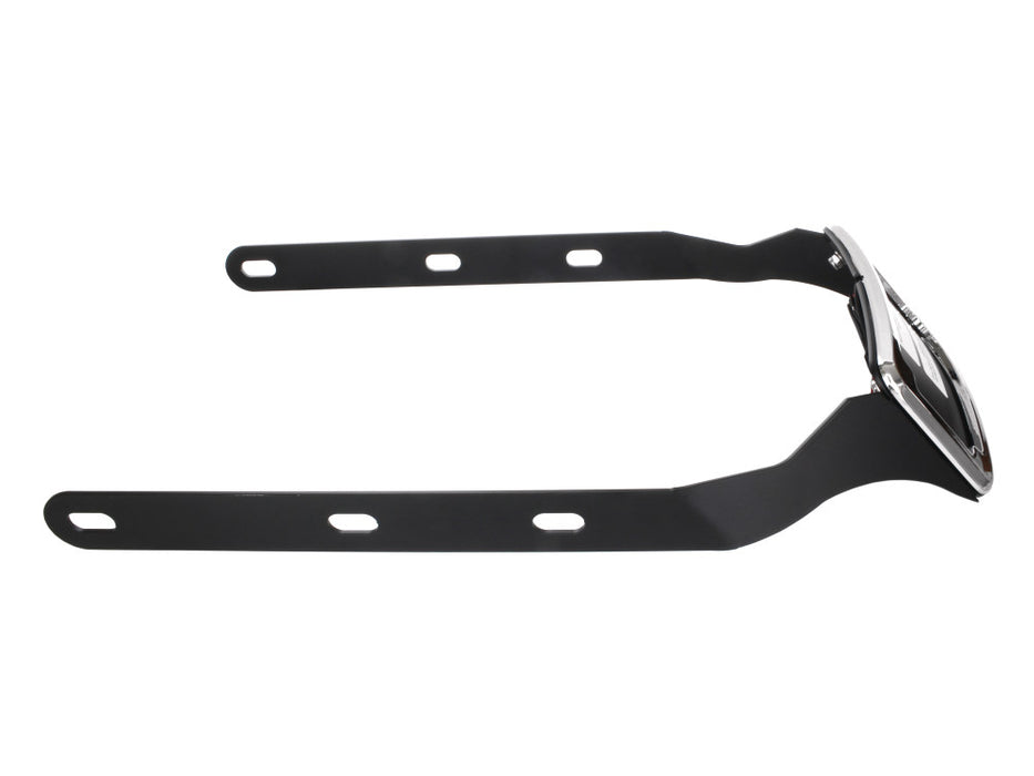 Tail Tidy Fender Eliminator Kit - Chrome with Number Plate Light Only. Fits Softail Breakout 2018up.