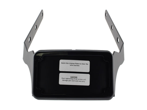 Tail Tidy Fender Eliminator Kit - Black with Number Plate Light Only. Fits Softail Breakout 2018up.