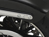Turn Signal Block Off Strut Plates - Chrome.