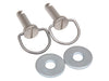 Bail Head Saddlebag Fastners & Receptacles. Fits Touring 1993up.