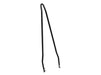 30in. Tall Attitude Stick Sissy Bar Upright - Black. Fits 6.88in. - 8.75in. Wide Side Plates.