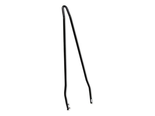 30in. Tall Attitude Stick Sissy Bar Upright - Black. Fits 6.88in. - 8.75in. Wide Side Plates.
