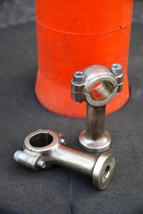 Small Batch Parts - 3" Classic Risers - Raw Brass