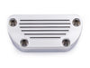Speedo Bracket - Chrome. Fits OEM Style Pullback Risers using Dakota MCL, MCV or MLX Series Gauges.