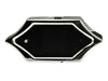4-1/2in. x 2in. Spike KPH Speedometer - Chrome