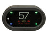 3-1/2in. x 2in. Classic KPH Speedometer - Black