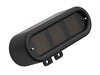 Handlebar Mounted Oval Speedometer/Tachometer - Black. Fits Big Twin and Sportster 1936-2003 and V-Rod 2002-2006.