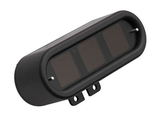 Handlebar Mounted Oval Speedometer/Tachometer - Black. Fits Big Twin and Sportster 1936-2003 and V-Rod 2002-2006.