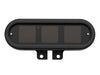 Handlebar Mounted Oval Speedometer/Tachometer - Black. Fits Big Twin and Sportster 1936-2003 and V-Rod 2002-2006.