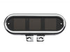 Handlebar Mounted Oval Speedometer/Tachometer - Chrome. Fits Big Twin and Sportster 1936-2003 and V-Rod 2002-2006.