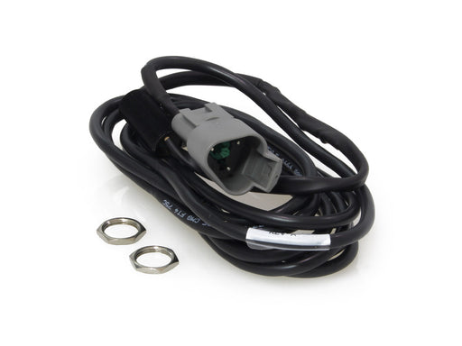 Universal Inductive Rear Wheel Speed Sensor - Polished. Clamps Around Axle Spacer.