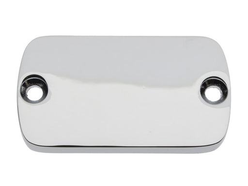 Front Master Cylinder Cap - Chrome. Fits Big Twin & Sportster 1972-1981.