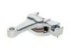 Right Hand Rear 4 Piston Caliper & Mounting Bracket - Chrome. Fits Softail 1987-1999.