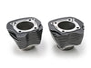 128ci Big Bore Kit with Highlighted Fins - Black. Includes CP Carrillo 11.0:1 Compression Piston Kit. Fits Milwaukee-Eight 2017up 114ci or 117ci Engine