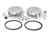 128ci Big Bore Kit with Highlighted Fins - Black. Includes CP Carrillo 11.5:1 Compression Piston Kit. Fits Milwaukee-Eight 2017up 114ci or 117ci Engine