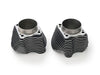 128ci Big Bore Kit with Highlighted Fins - Black. Includes CP Carrillo 11.5:1 Compression Piston Kit. Fits Milwaukee-Eight 2017up 114ci or 117ci Engine