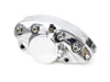 Rear Brake Caliper - Chrome. Fits Big Twin 1973-1983.