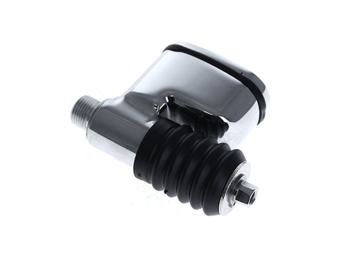 Rear Master Cylinder - Chrome. Fits Dyna 2006-2017.