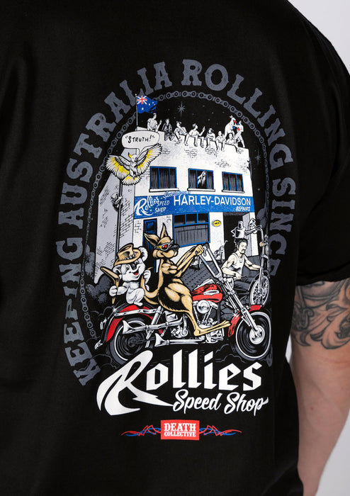 DEATH COLLECTIVE  Rollies Tee