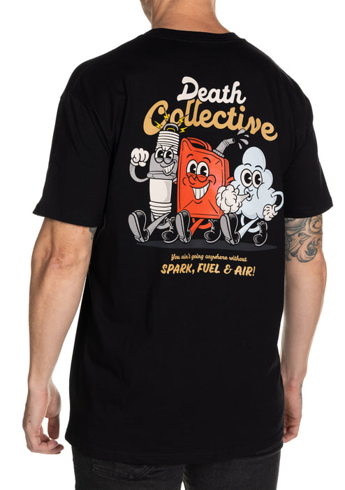 DEATH COLLECTIVE Spark Fuel Air Tee
